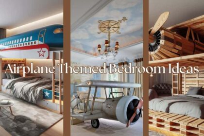 featured image for airplane themed bedroom