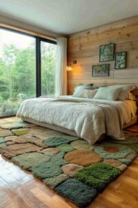 an image of nature themed rug