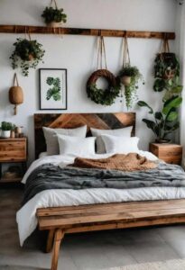 an image of a wooden furniture bedroom