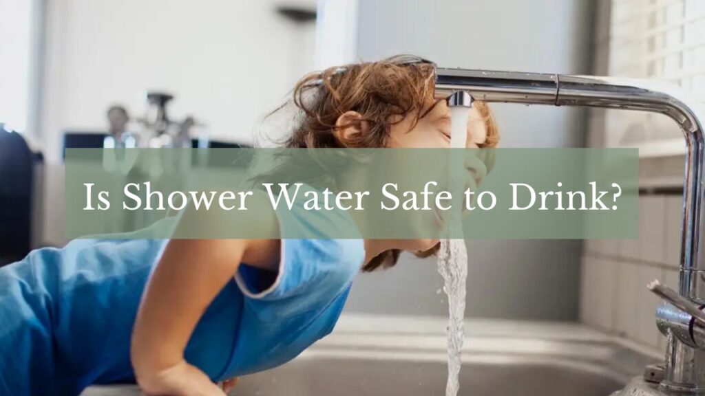 is shower water safe to drink