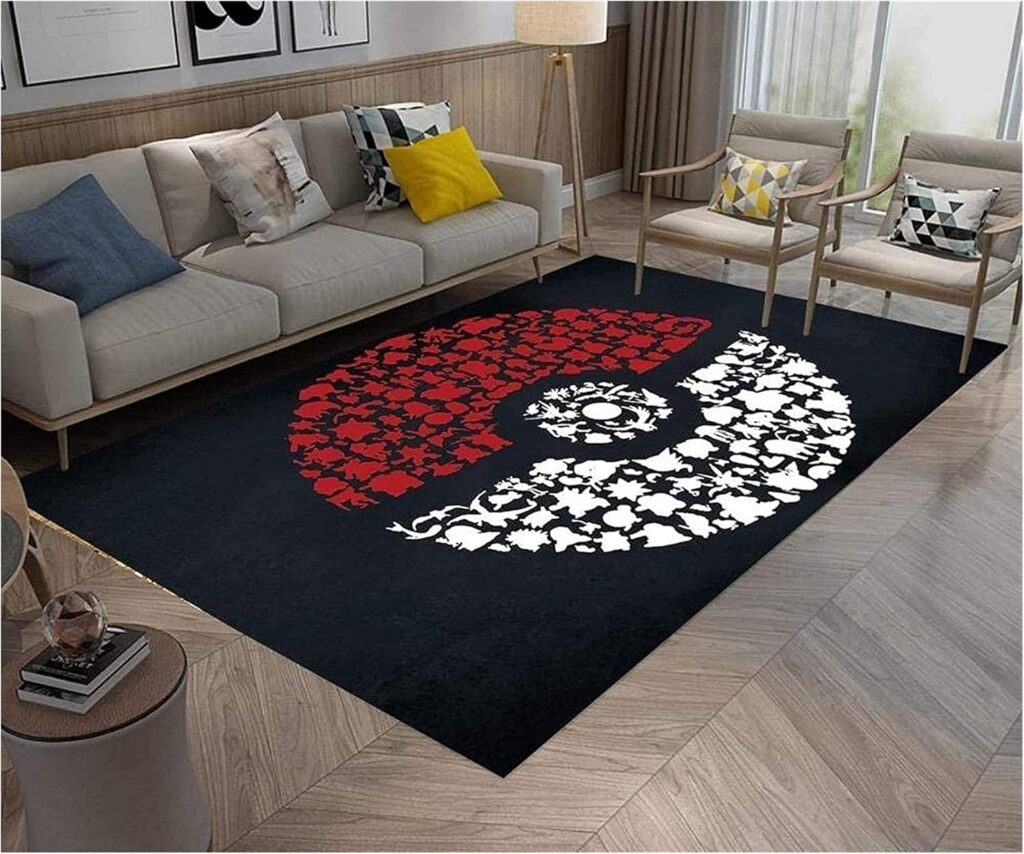 Pokeball Rug for a Pokemon themed Room