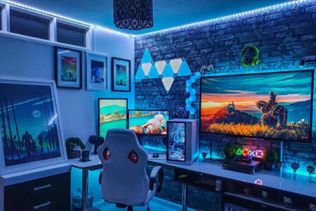 29 Gaming Room Wall Paint Ideas To Elevate The Gaming Experience ...