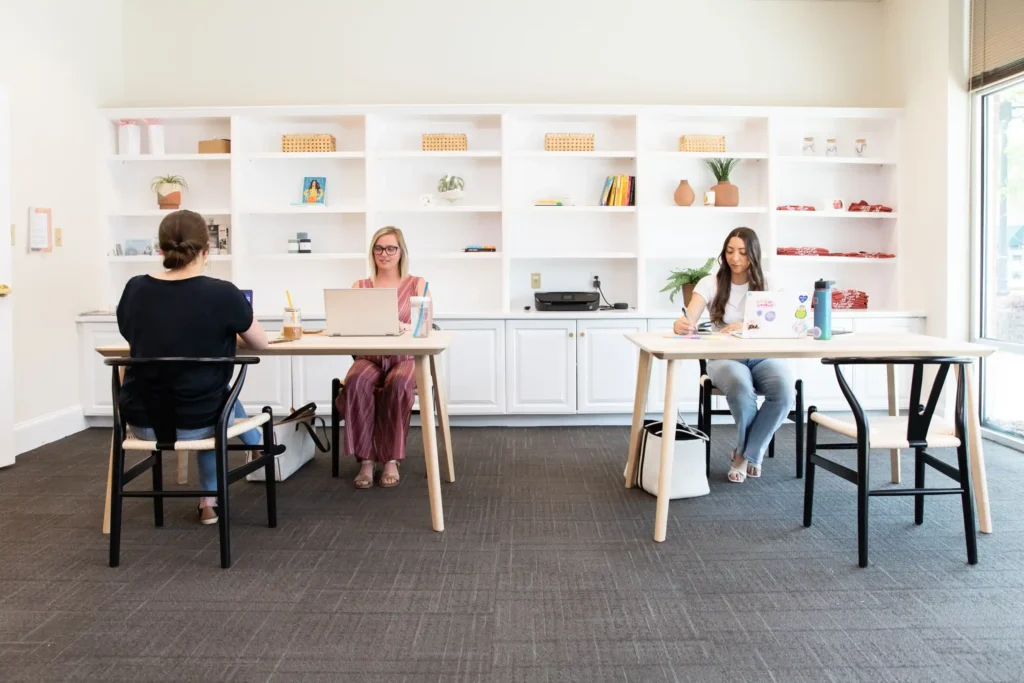 A Flexible Workstation in ABA Therapy Room 