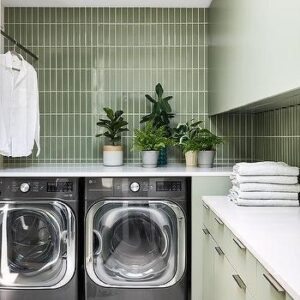 15 Green Laundry Room Ideas (Best Green Palette For Laundry Room ...