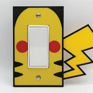 Pokemon styled switch covers to make a Pokemon themed room 