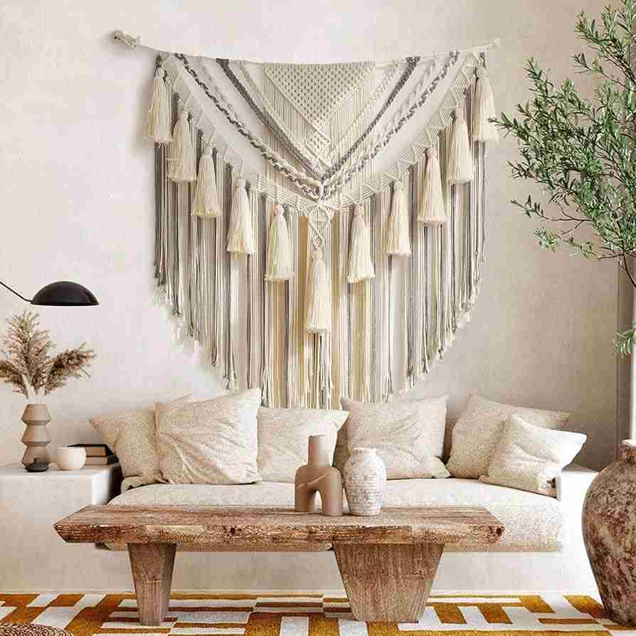  Macrame wall hanging 