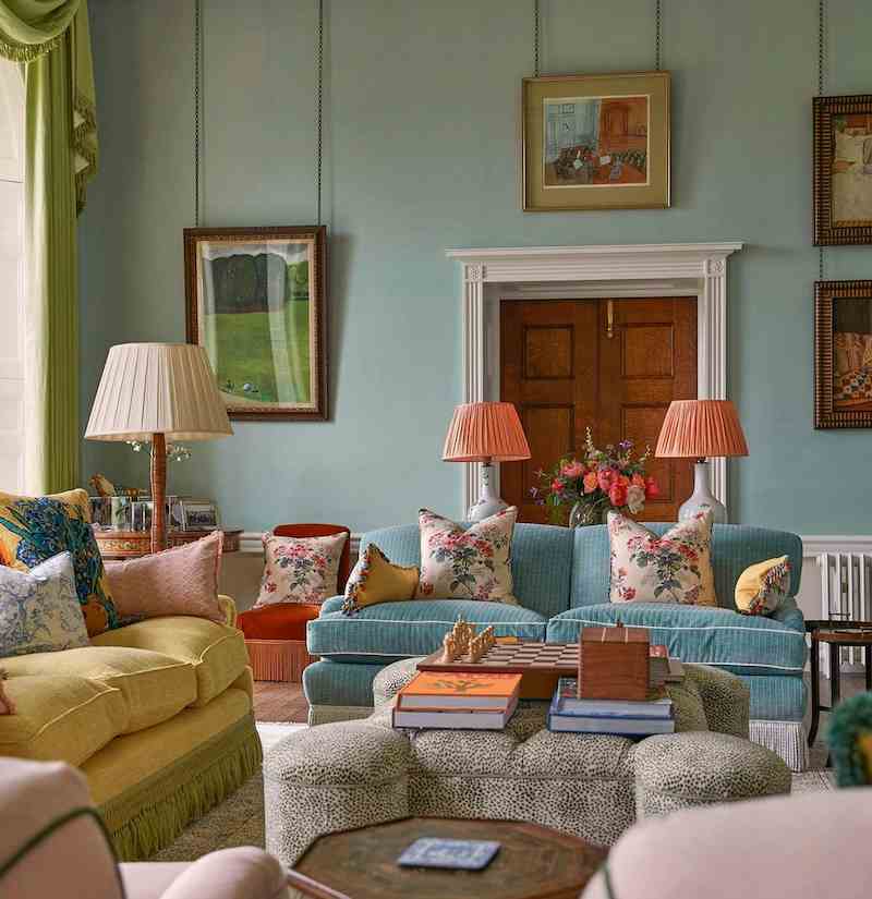 Fabric Pattern for boho style room idea 