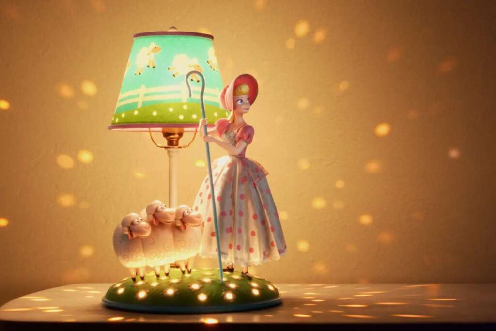 Bo peep inspired light lamp