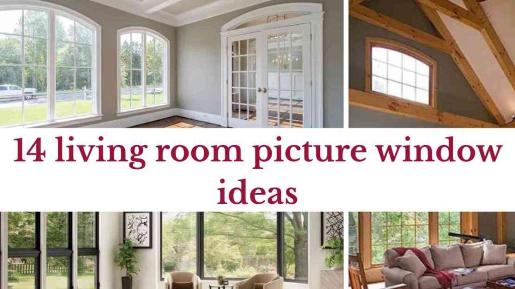 14 living room picture window ideas