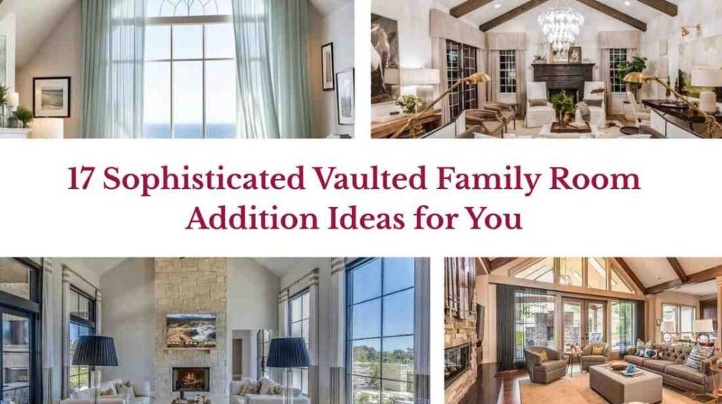 17 Sophisticated Vaulted Family Room Addition Ideas for You