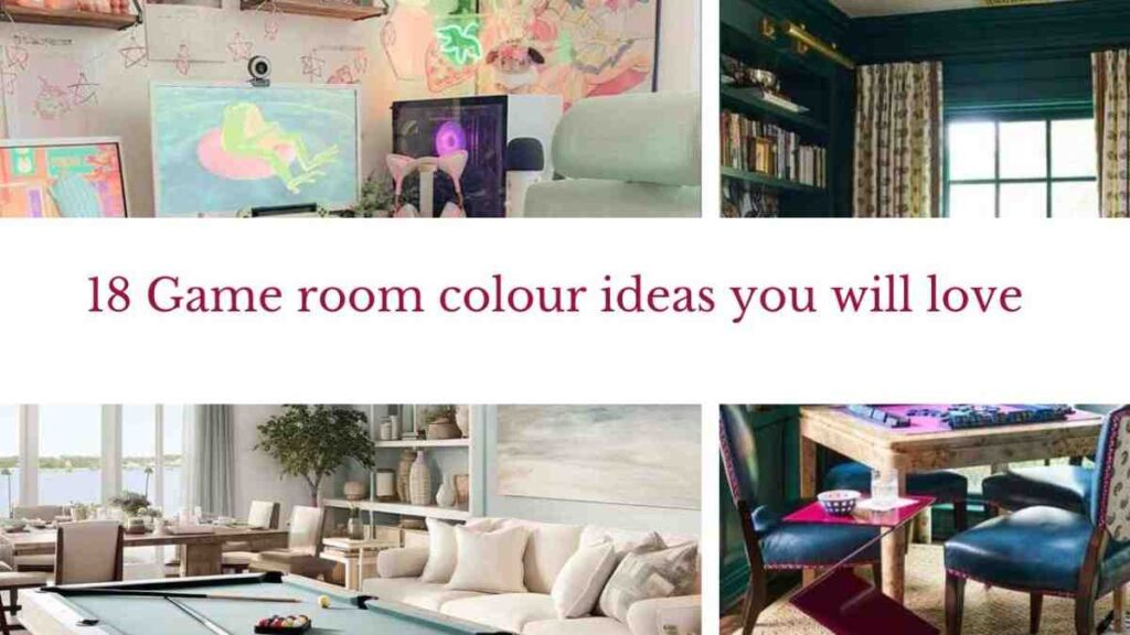 18 Game room colour ideas you will love