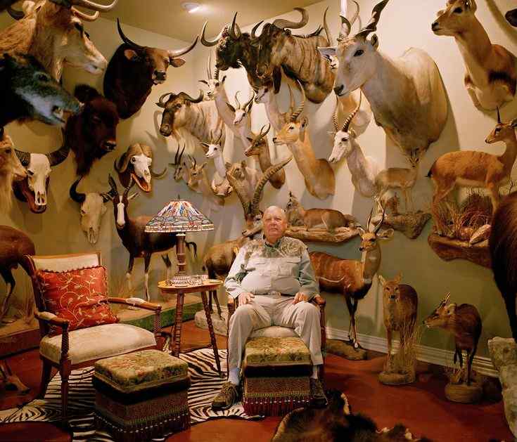 A memorabilia room for the hunting room