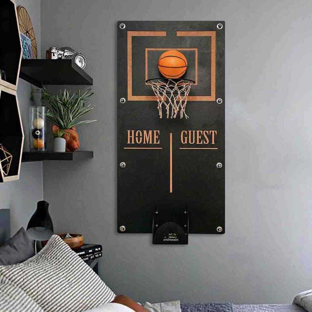 Basketball wall mounted ring
