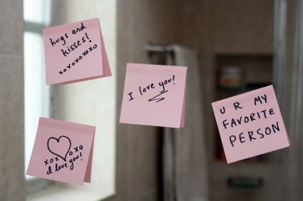 Cute little love notes for your partner