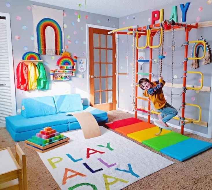 Playing area for the toddlers room