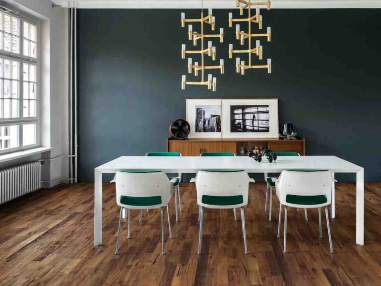 dark wood floor dining room ideas featured image