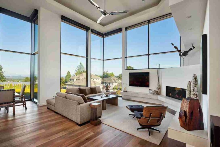 living room picture window ideas