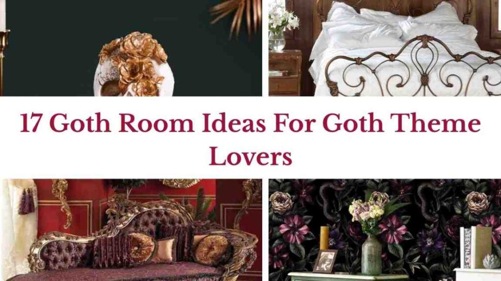 17 Goth Room Ideas For Goth Theme Lovers