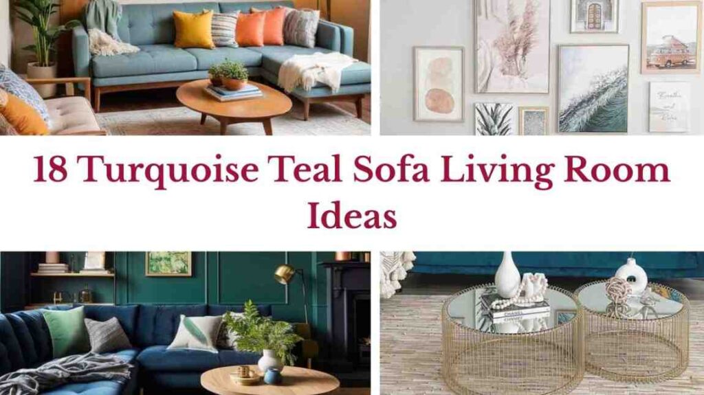 18 Turquoise Teal Sofa Living Room Ideas