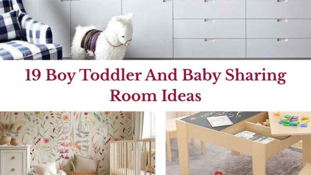 19 Boy Toddler And Baby Sharing Room Ideas