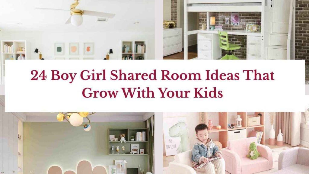 24 Boy Girl Shared Room Ideas That Grow With Your Kids