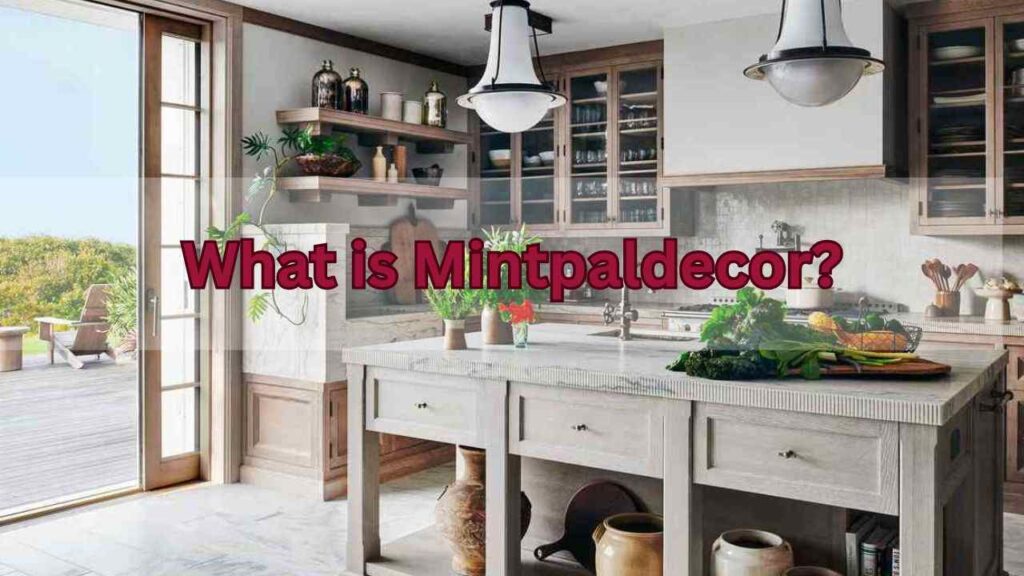 A picture of kitchen with a wooden and marble kitchen slab with a glass and wooden door for the kitchen