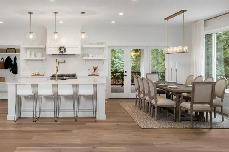 Dining room flooring ideas featured image