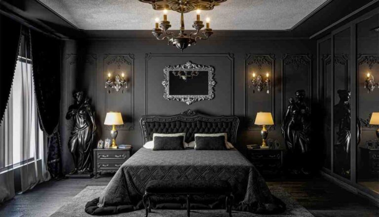 Goth room ideas featured image