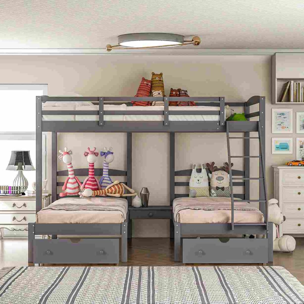 Metal bed frame and under bed storage in them
