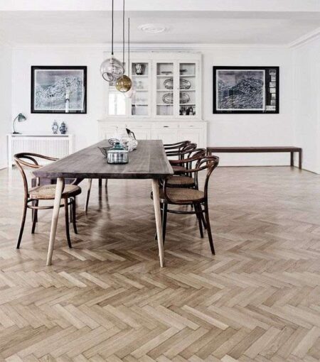 14 Dining Room Flooring Ideas to Elevate Your Space with Style - Corby ...