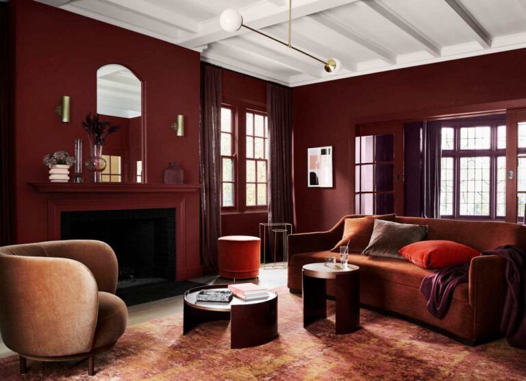 burgundy living room ideas featured image