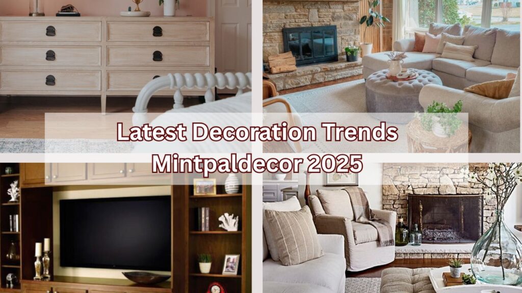 Latest Decoration Trends Mintpaldecor 2025