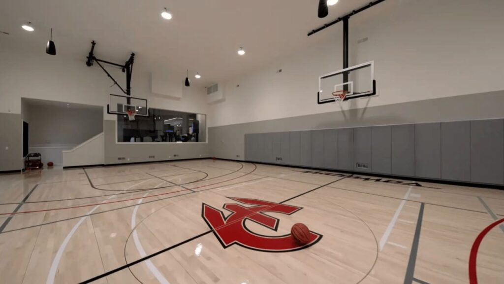 Basketball Court of Patrick Mahomes Home