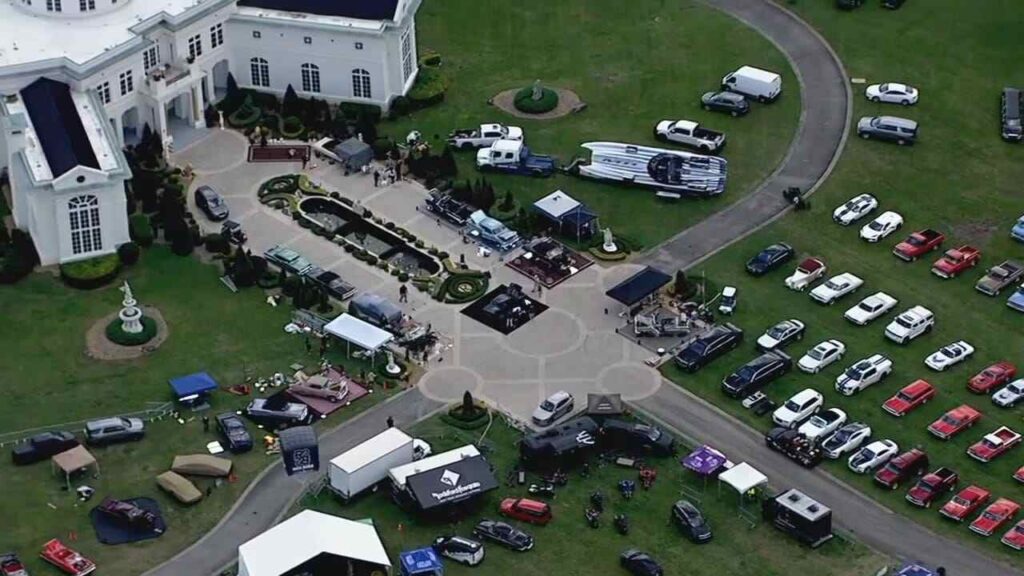 Image of Car Show Held by Rick Ross