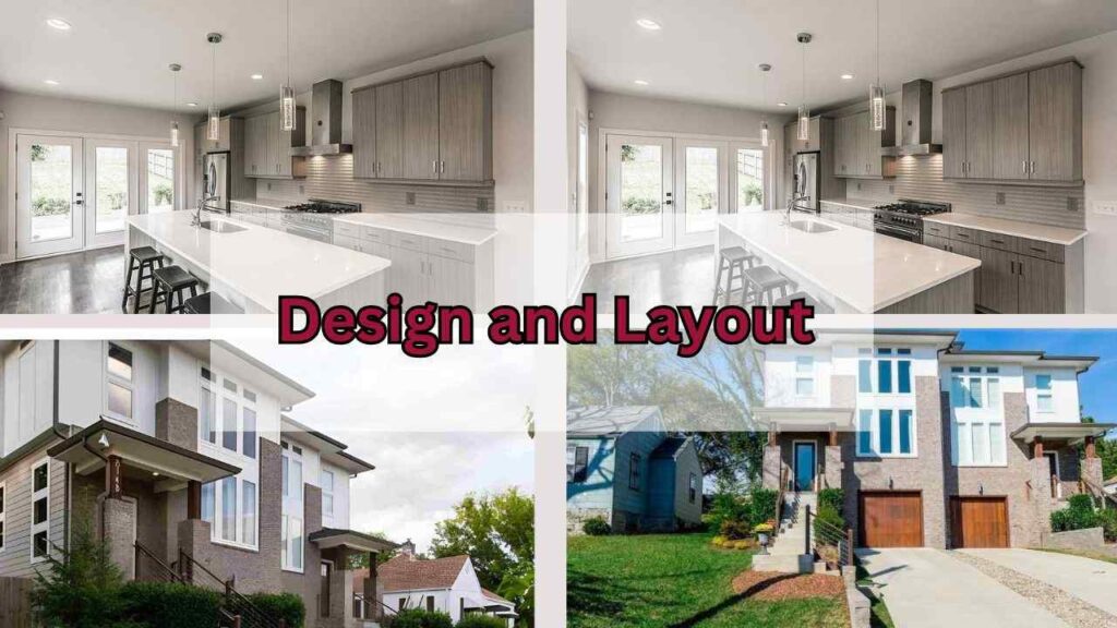 Collage of Image of Morgan Wallen home's design and layout in Nashville, Tennessee