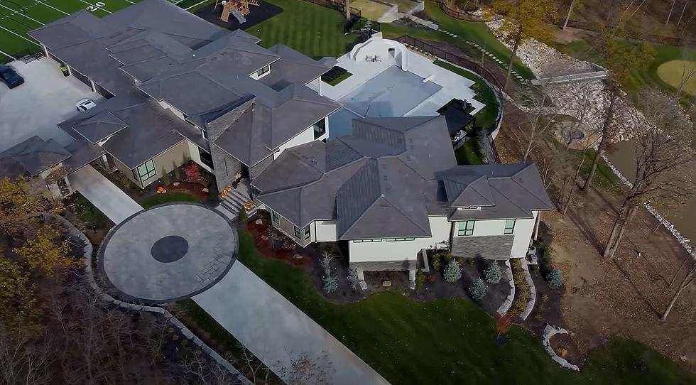 Drone View Image of Patrick Mahomes Home