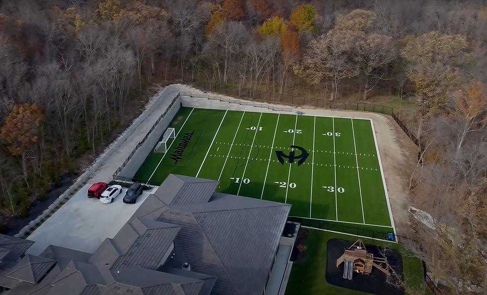 Patrick Mahomes house Football Field