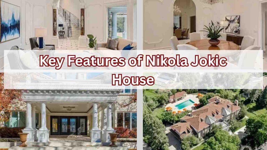 Collage of Pictures of Nikola Jokic Home