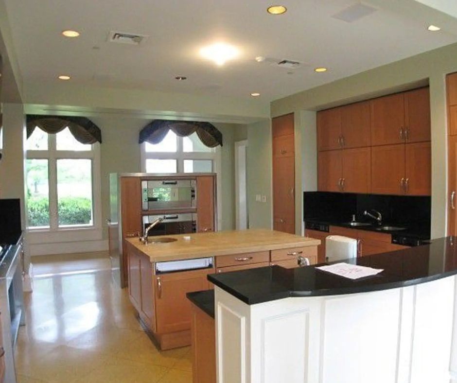 Kitchen area of Rick Ross home