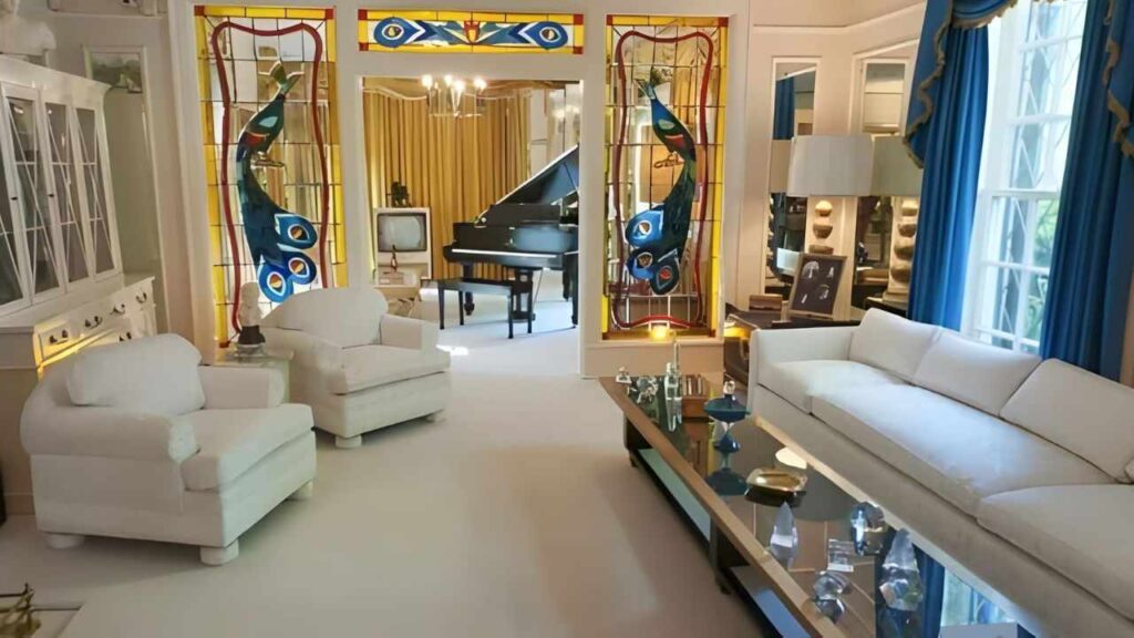 Living Room of Joel Osteen house