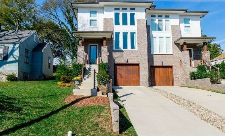 Outside view of morgan wallen house in Nashville, Tennessee