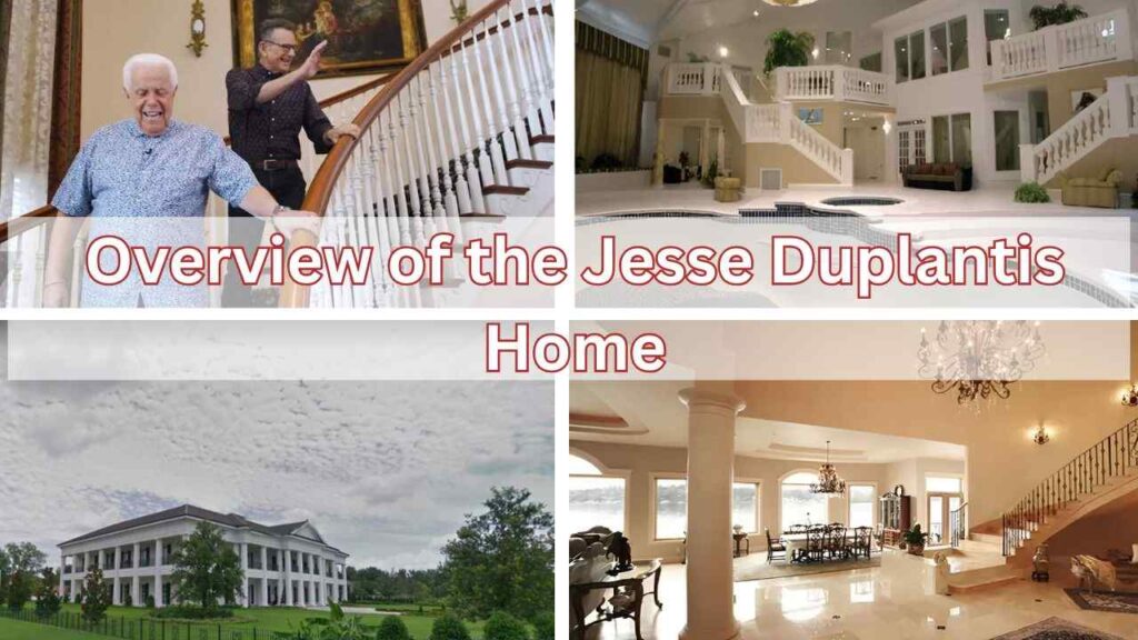 Collage of Jesse Duplantis House Image