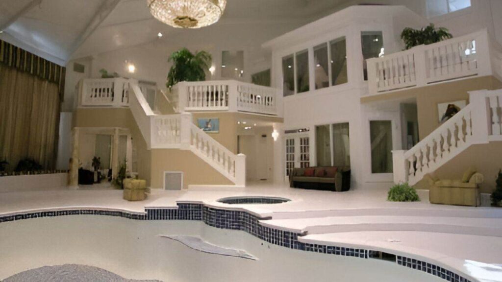 Pool area of Jesse Duplantis Home