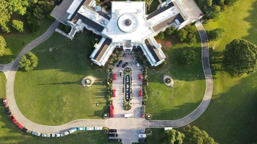 Top view of Rick Ross home