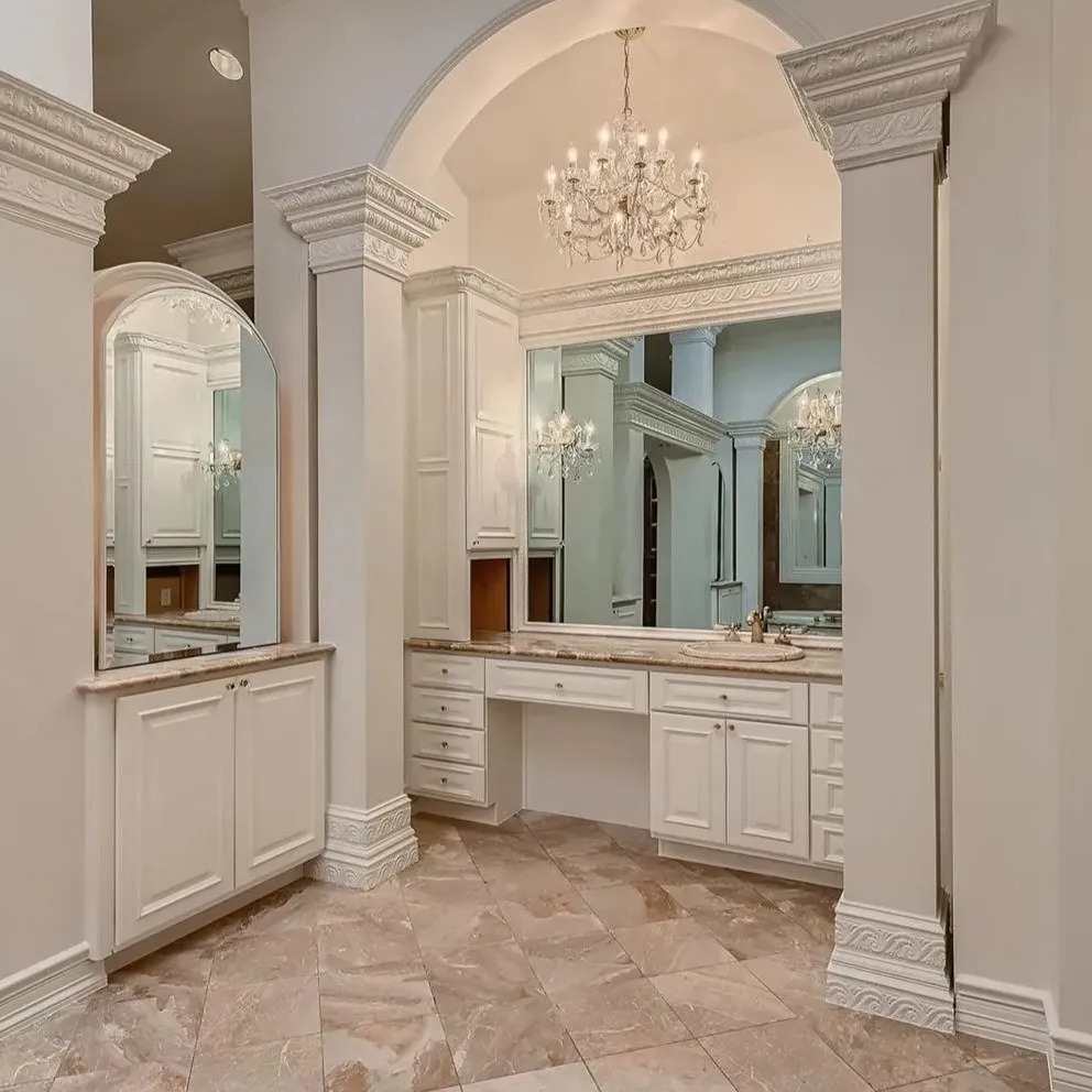 Vanity area in Bathroom of Nikola Jokic Home