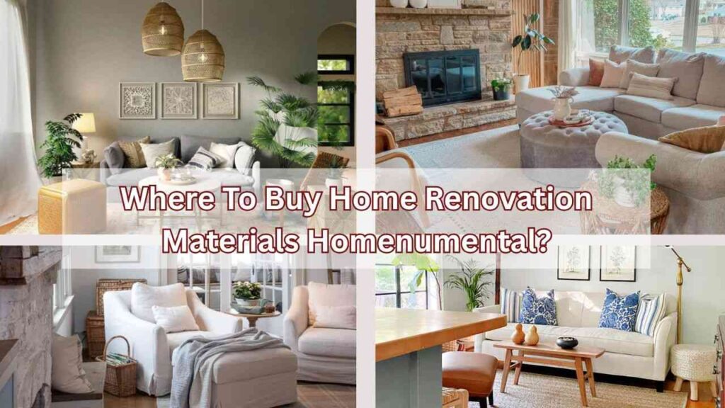 Where To Buy Home Renovation Materials Homenumental