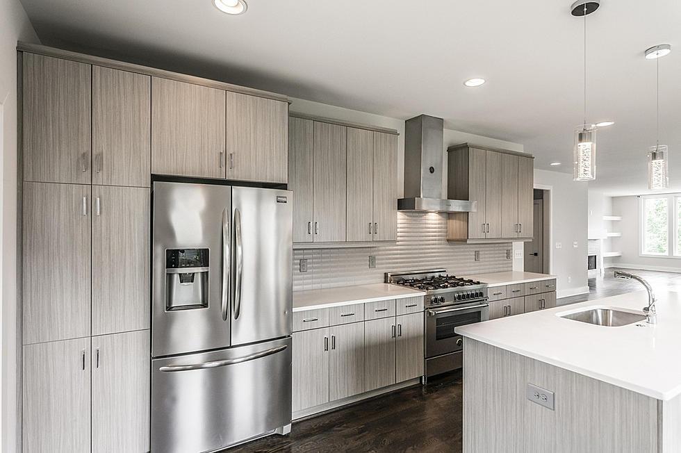 Kitchen area of the Morgan Wallen house 
