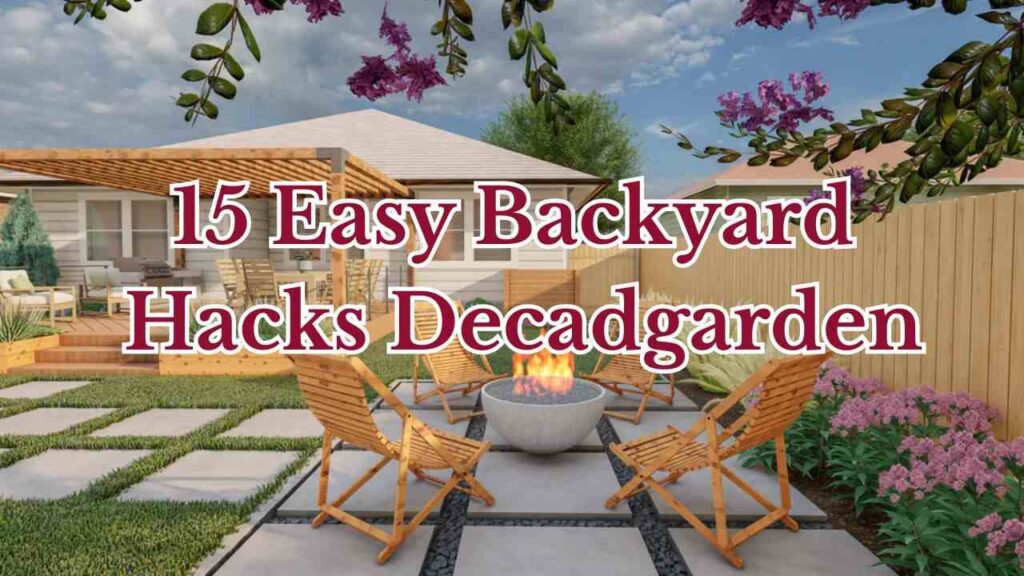15 Easy Backyard Hacks Decadgarden