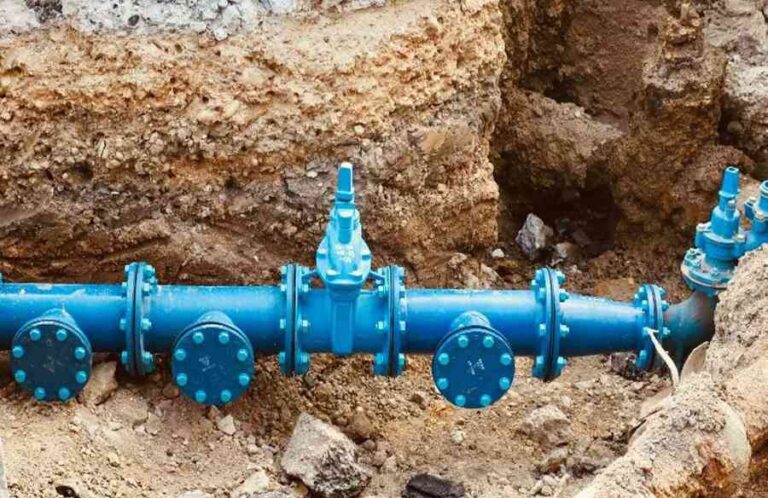 Understanding the Role of Water Systems in Modern Home Planning the-installation-of-a-main-city-water-supply-pipeline-the-component-are-gate-valves-and-specialized-fittings-used-to-control-direct-flow-of-water